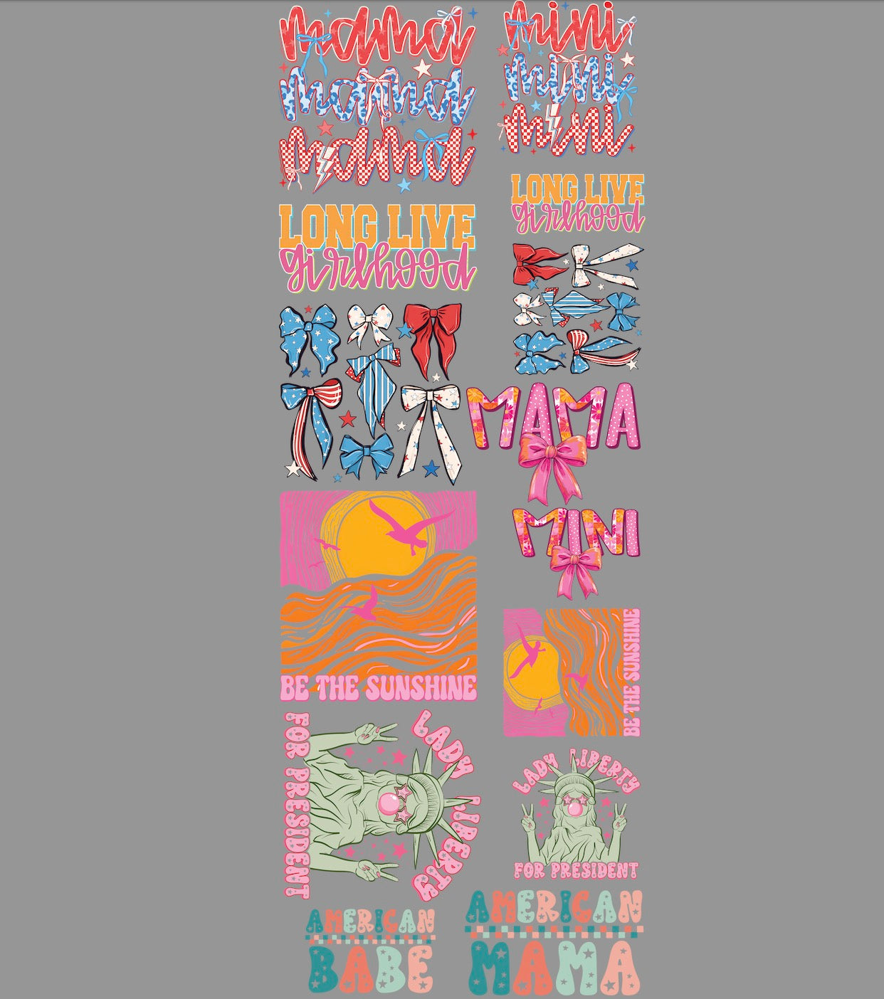 Mommy and me premade sale
