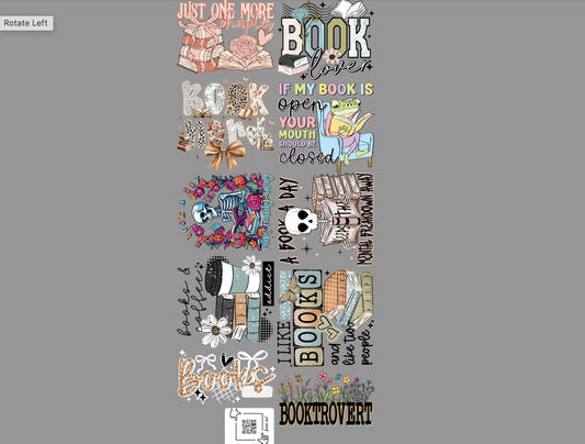 Book lover premade sale