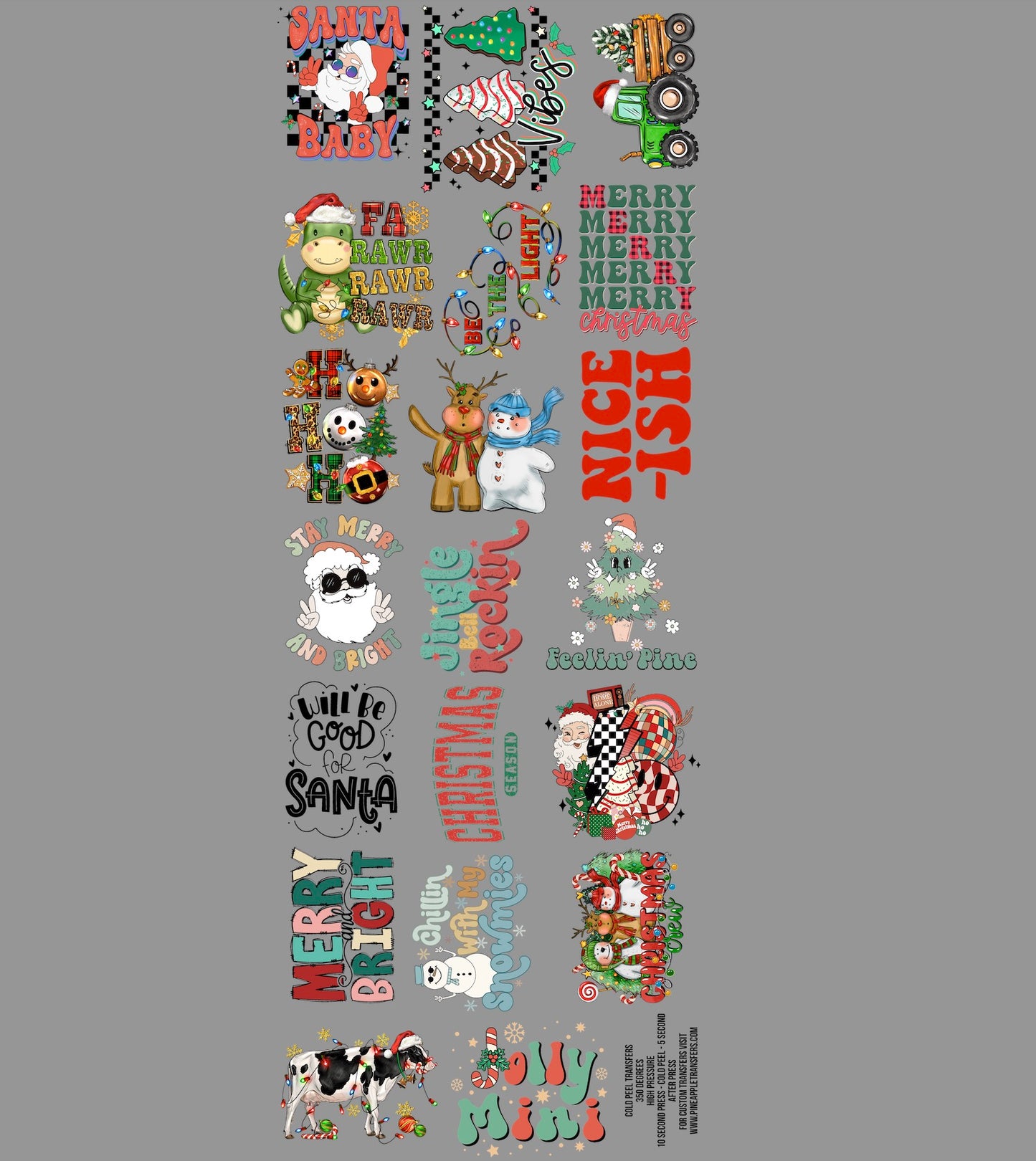 Toddler Christmas premade sale (7.5")