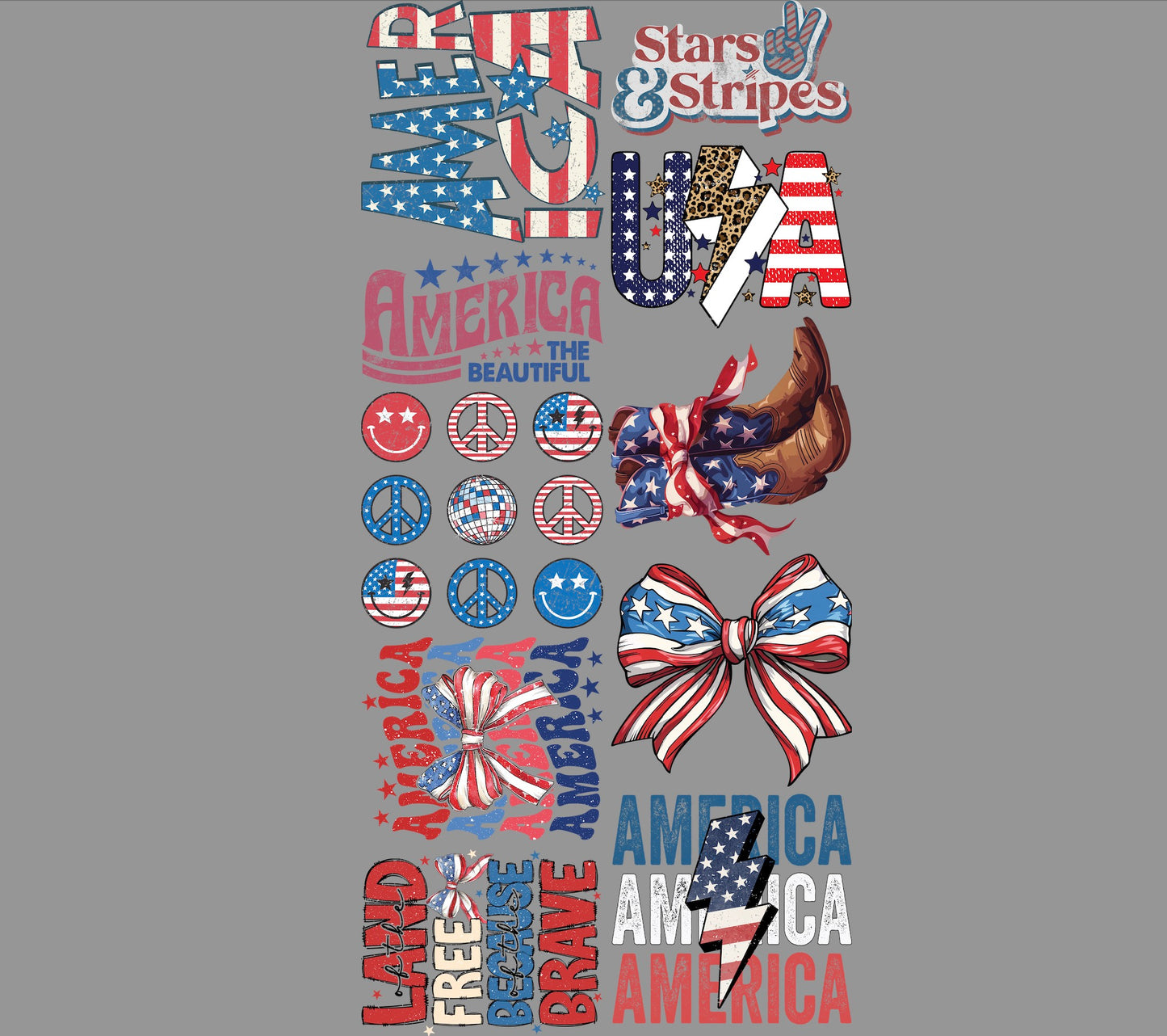 4th of July (3) premade Sale