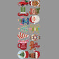 GLITTER - Christmas faux yarn - premade sale