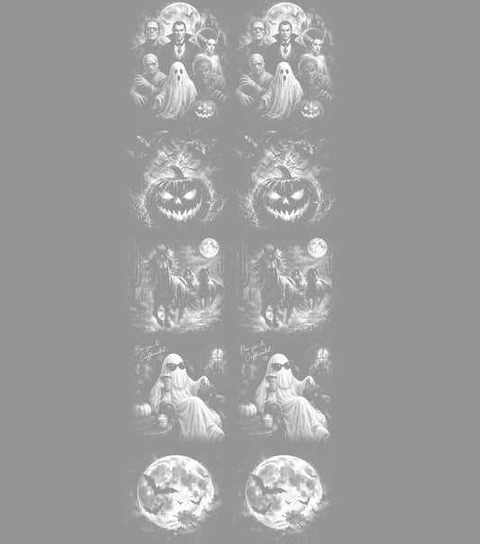 Halftone Halloween (2) - premade sale