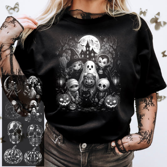 Halloween halftone sheet 5