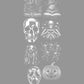 Halftone Halloween (3) - premade sale