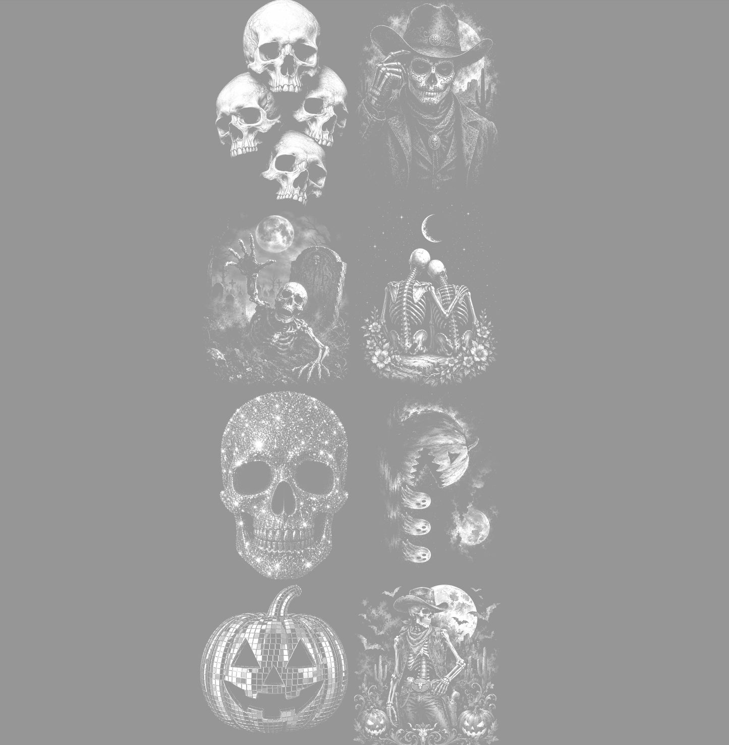 Halftone Halloween (4) - premade sale