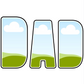 Dad - fill in the letters with your own pictures - template