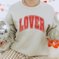 Valentine's day transfer - Lover in red - Distressed