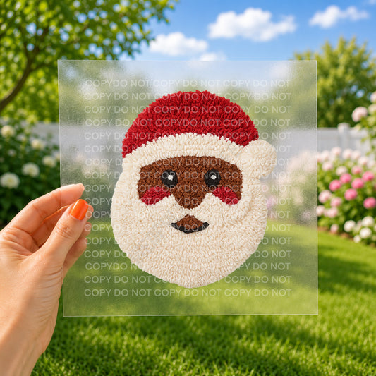 Santa faux yarn