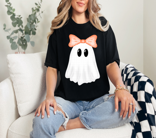 Ghostie with bow