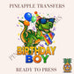 4th Birthday Boy - T-rex