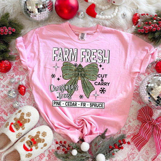 Farm fresh christmas trees