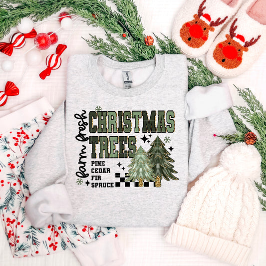 Farm fresh christmas trees