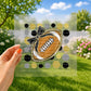 Football with bow