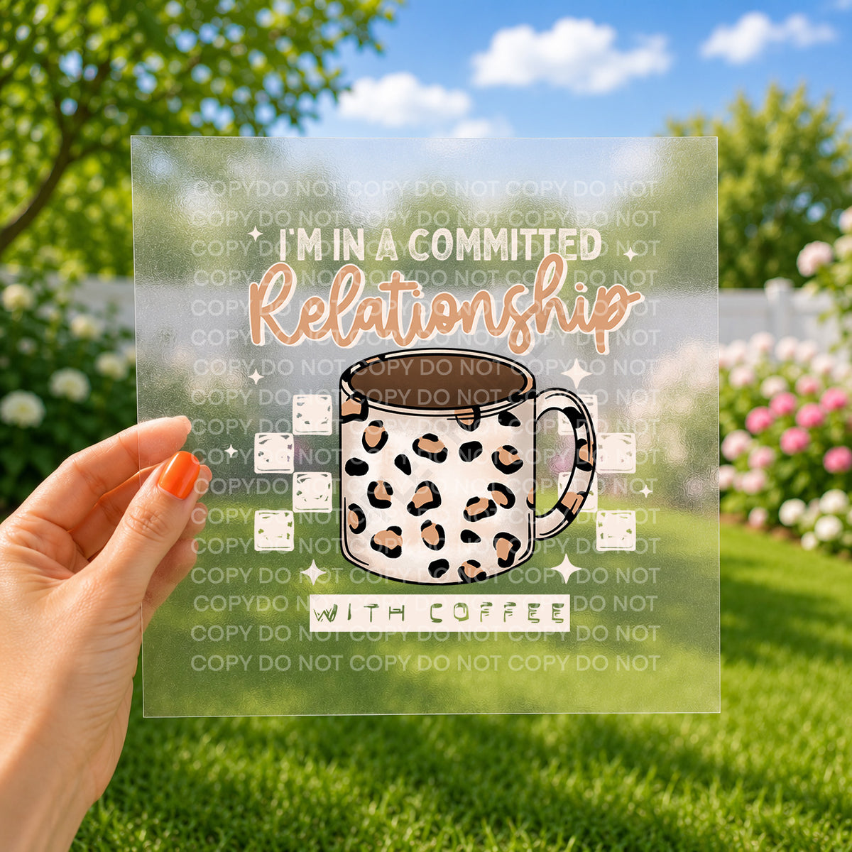 I'm in a committed relationship with coffee