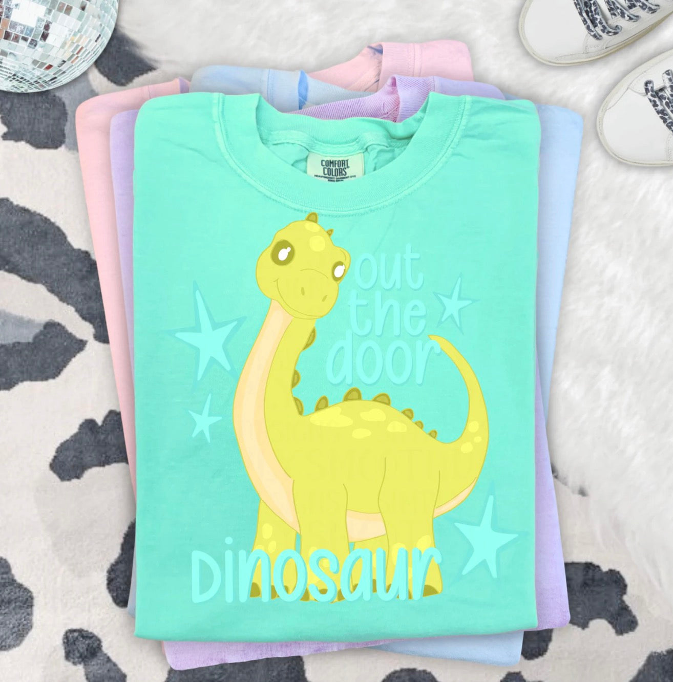 Out the door dinosaur