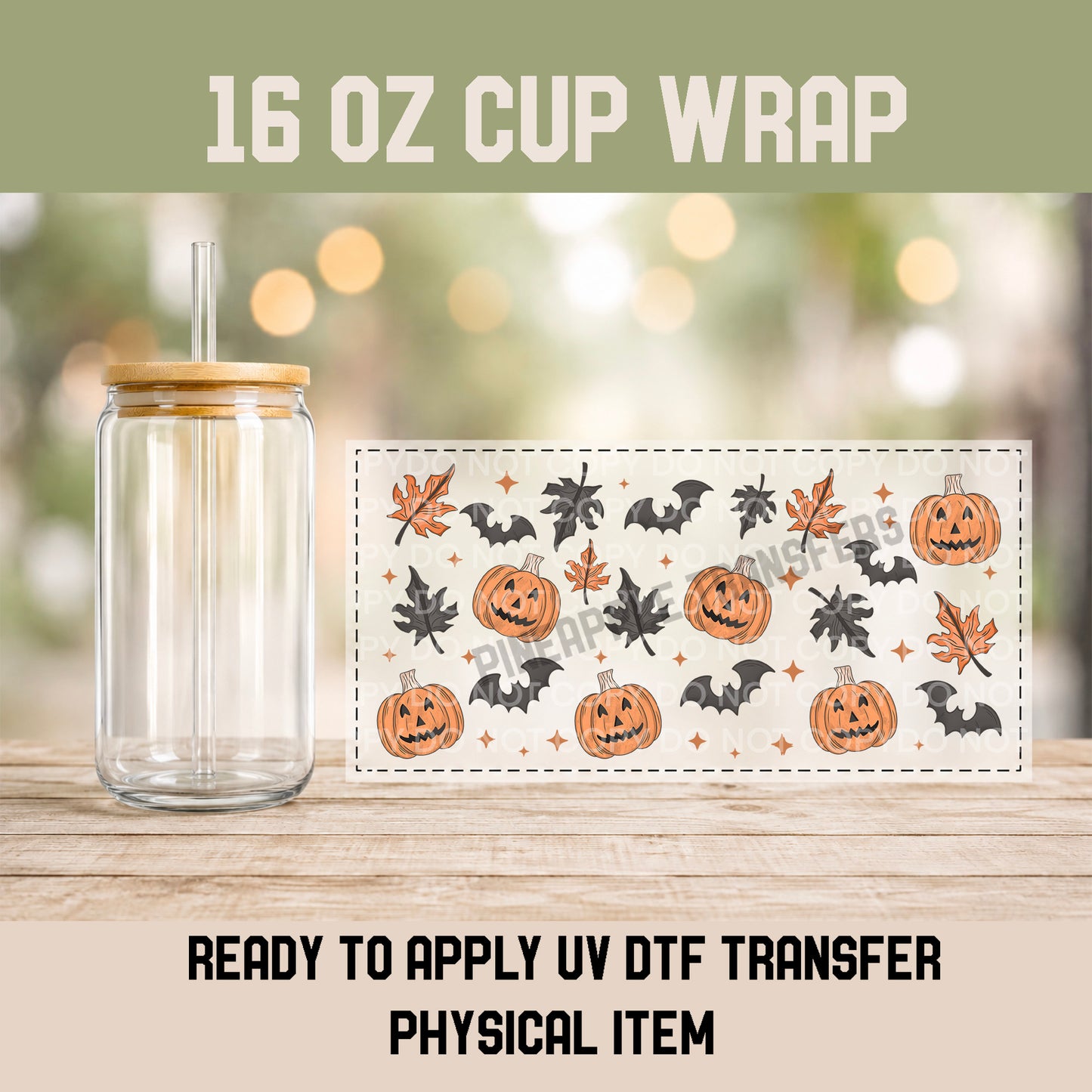 Pumpkins and bats