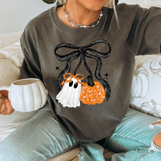 Ghost & pumpkin