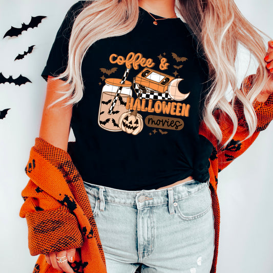 Coffee & Halloween movies