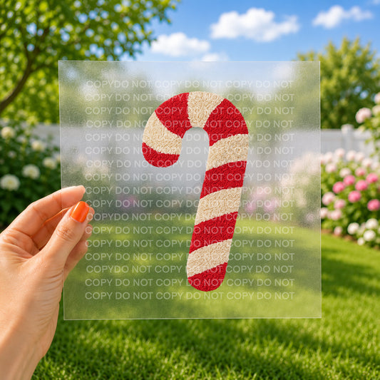 Candycane Faux yarn