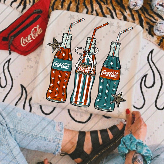 coke bottles