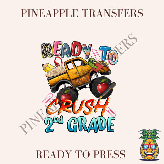Ready to crush 2nd grade