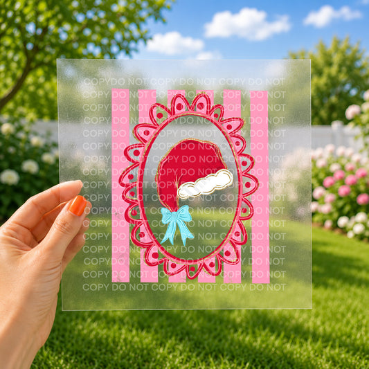Christmas hat inframe