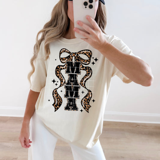 Mama leopard bow