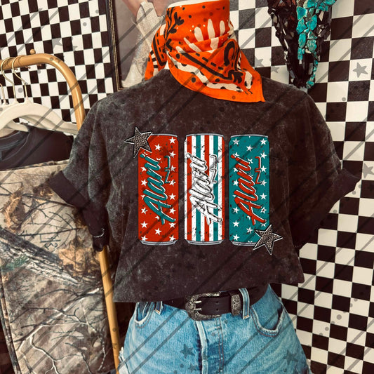 Cans - distressed