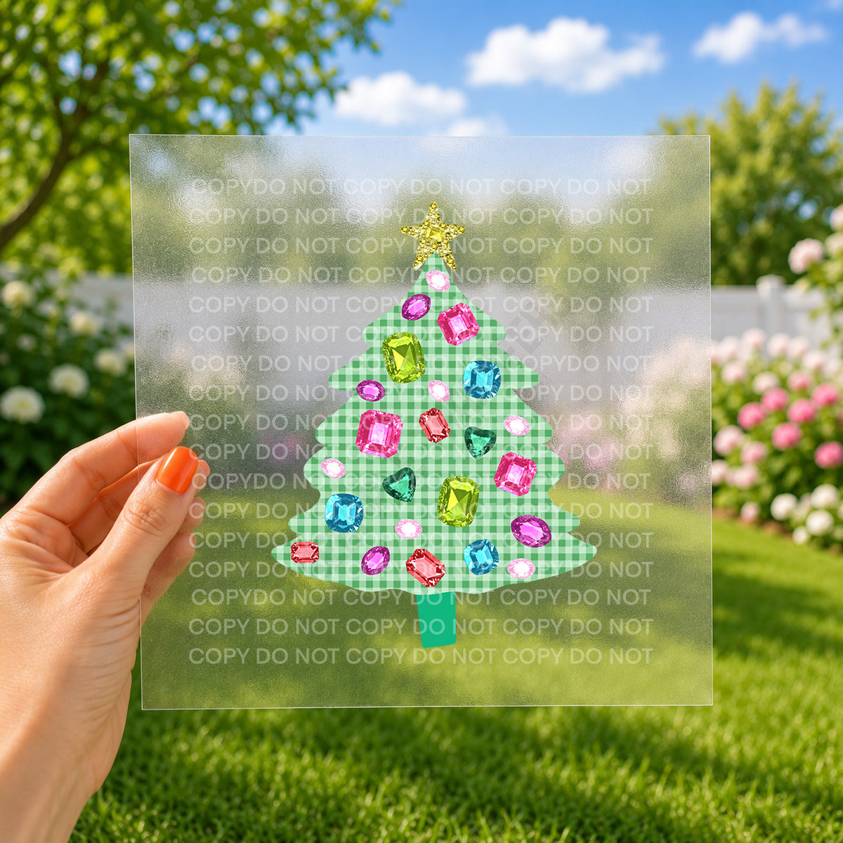 Bejeweled Christmas tree
