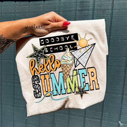 Goodbye school hello summer