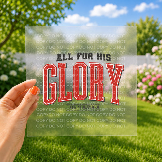 All for His glory