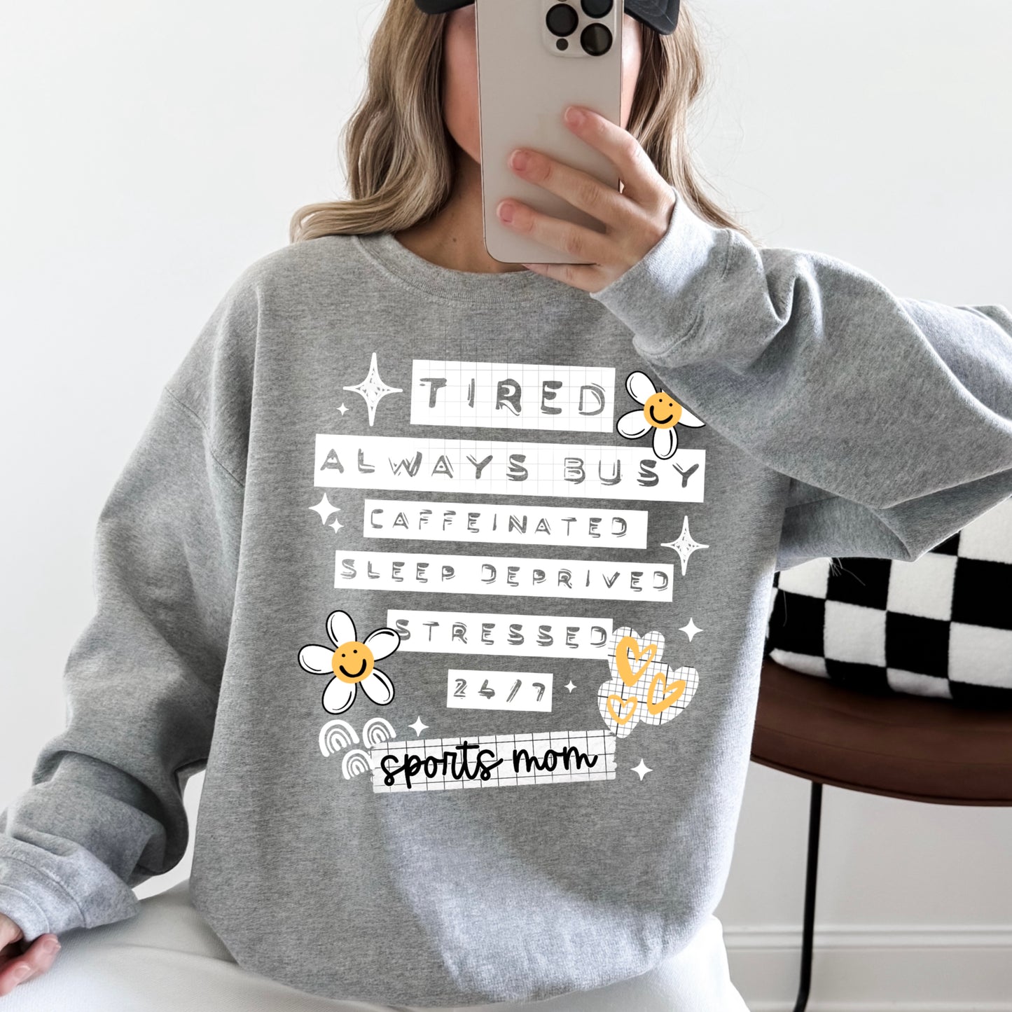 Tired & always busy - sports mom