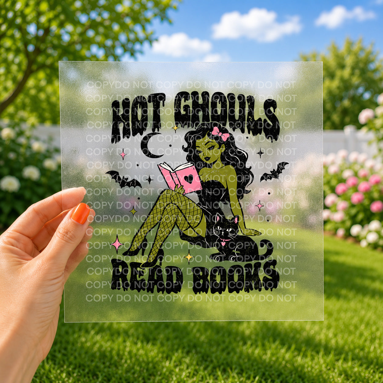 Hot ghouls read books
