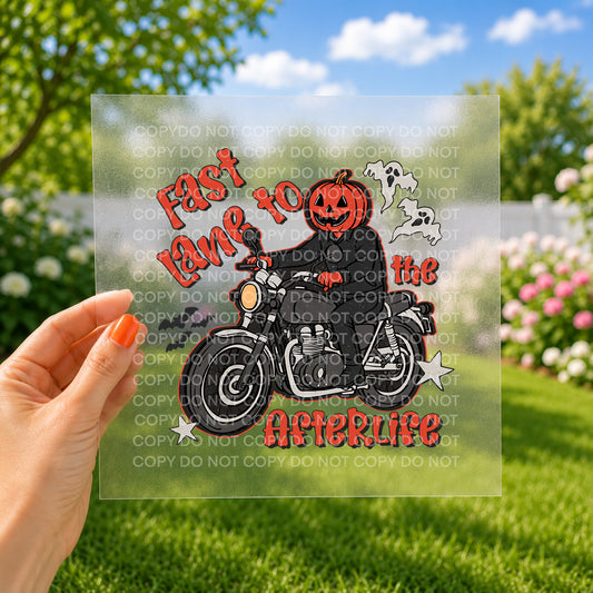 Fast lane to the afterlife