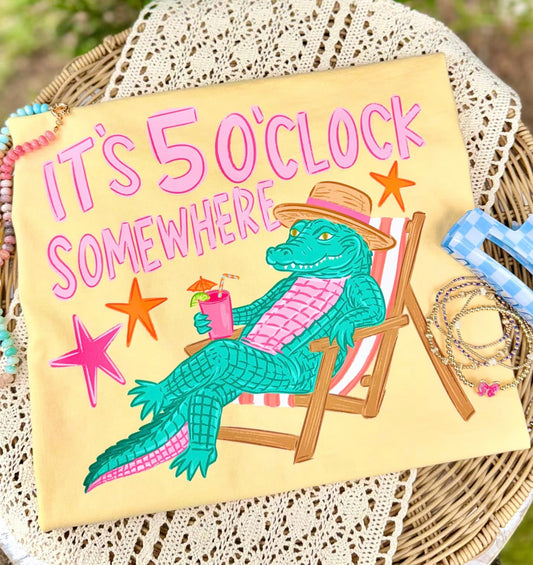 It's 5 o'clock somewhere