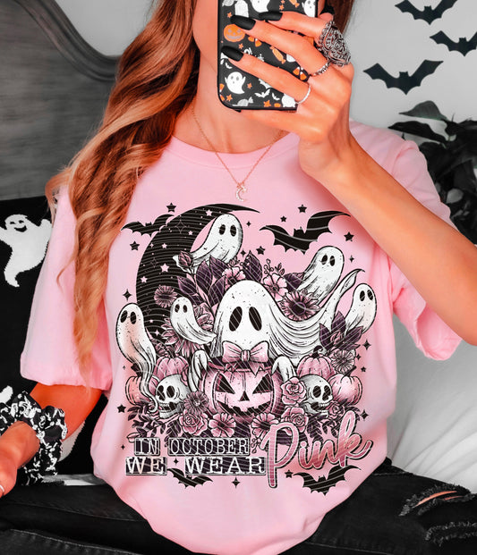 In October we wear pink