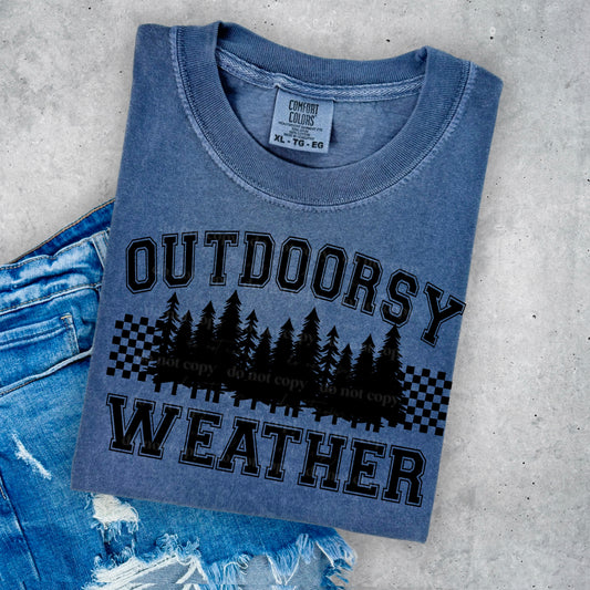 Outdoorsy Weather (black)