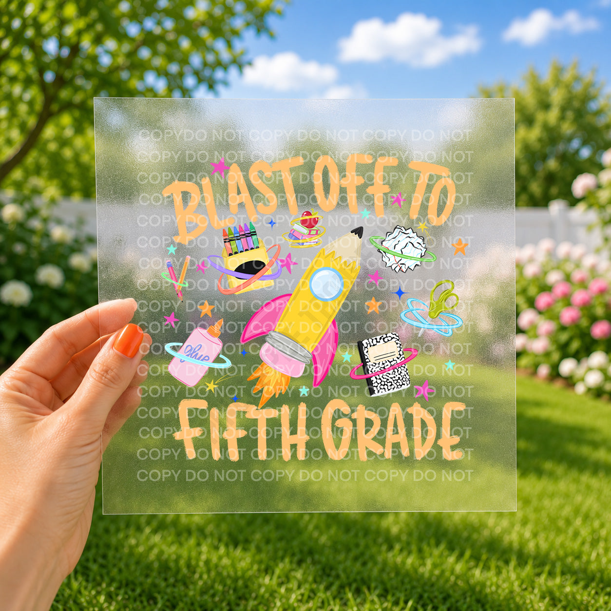 Blast off to fifth grade