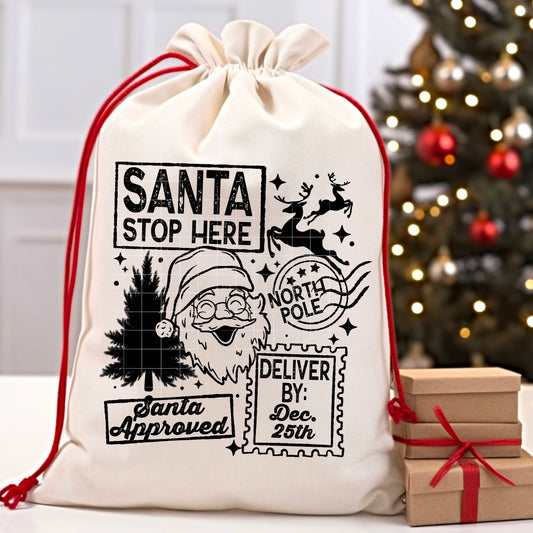 Santa stop here