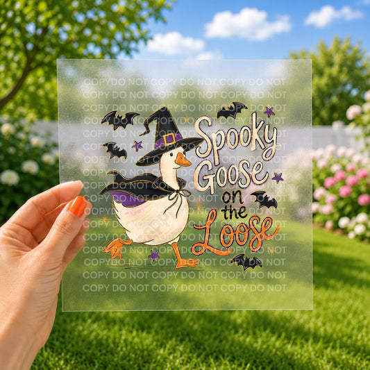 Spooky goose on the loose