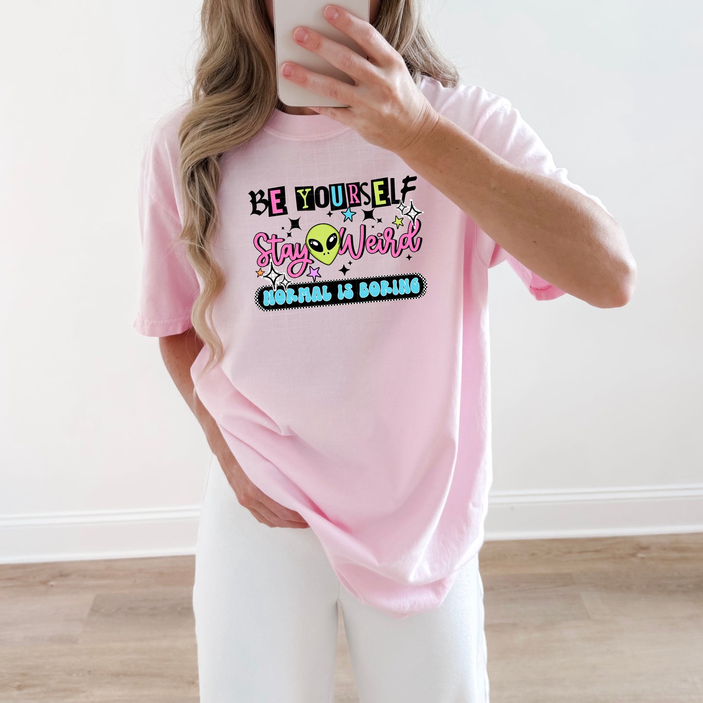 Be yourself, stay weird