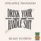 Drink your coffee and handle shit