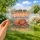 I cook my turkey the old fashioned way