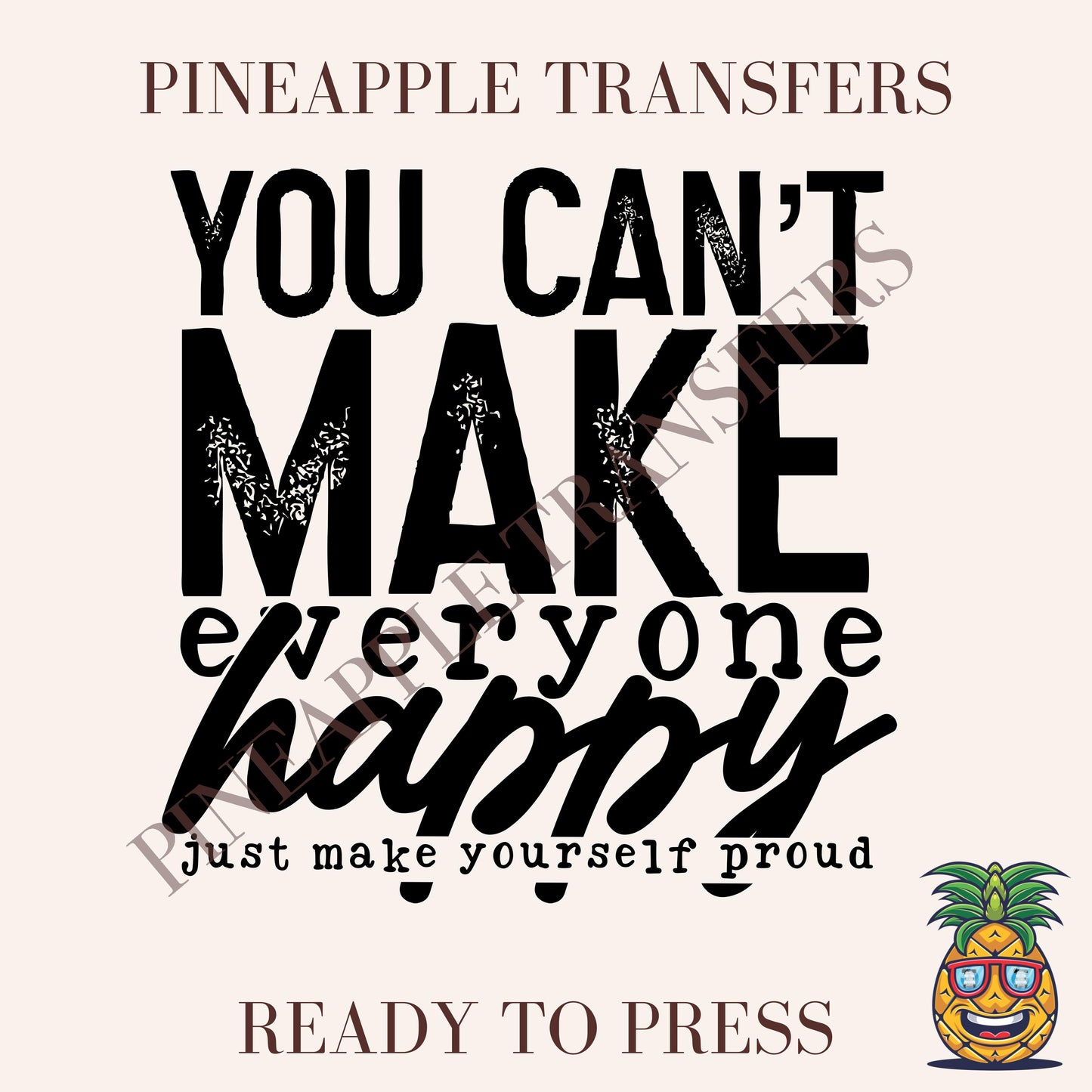 You can't make everyone happy