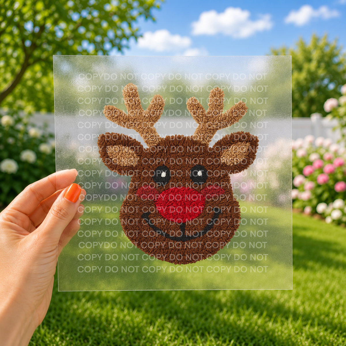 Reindeer faux yarn