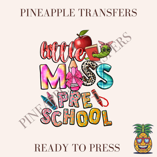 Little miss pre-school