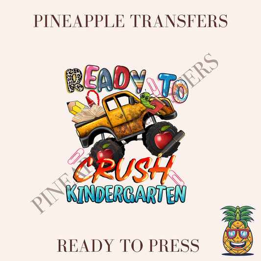 Ready to crush kindergarten