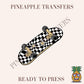 Skateboard checkered