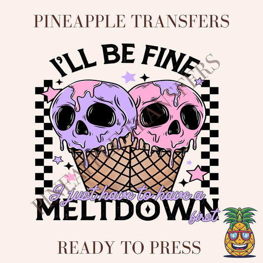 I'll be fine