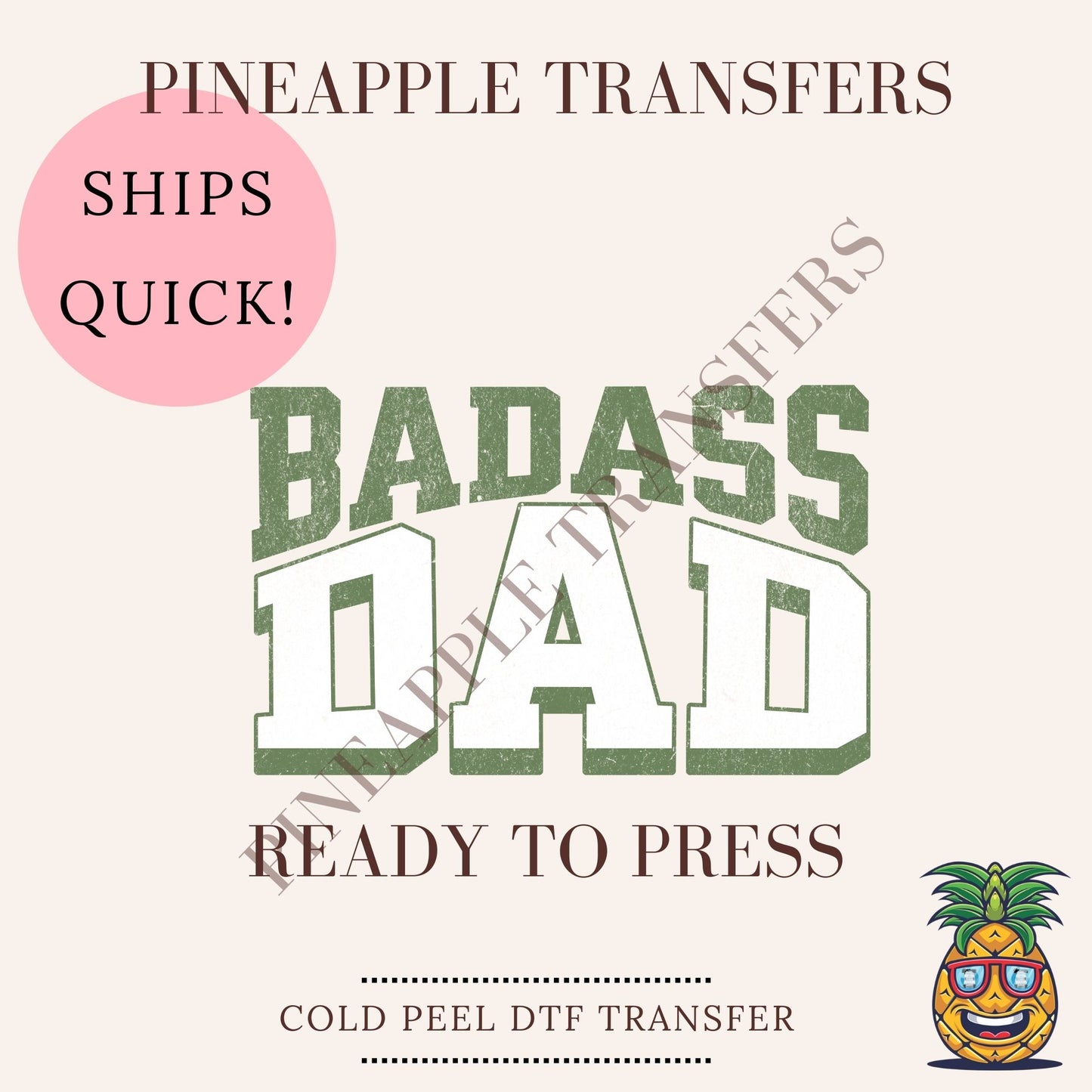 Badass Dad (green)